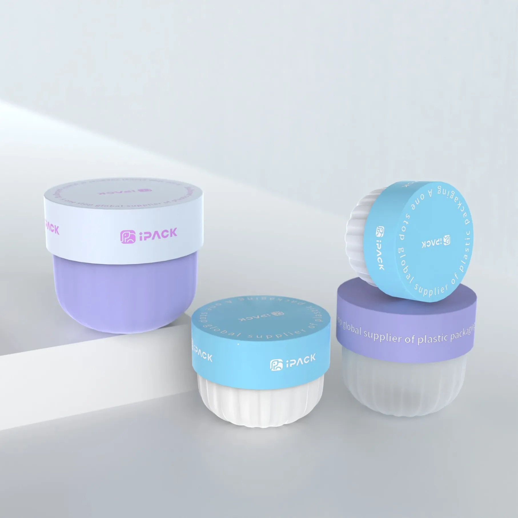 Custom Scrub Jar Body Scrub Containers Packaging Hair Gel Jar Hair Scrub Jar