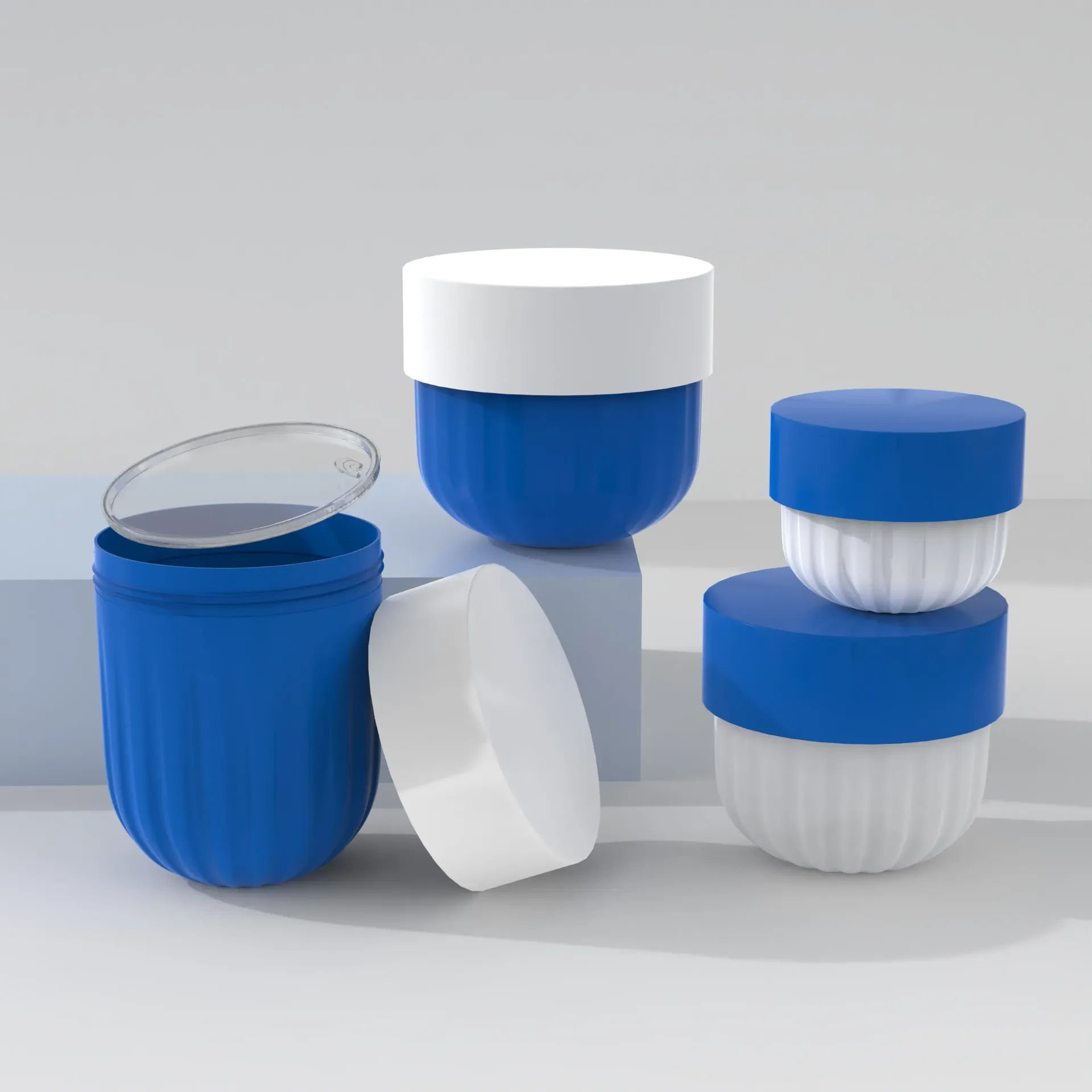 Custom Scrub Jar Body Scrub Containers Packaging Hair Gel Jar Hair Scrub Jar