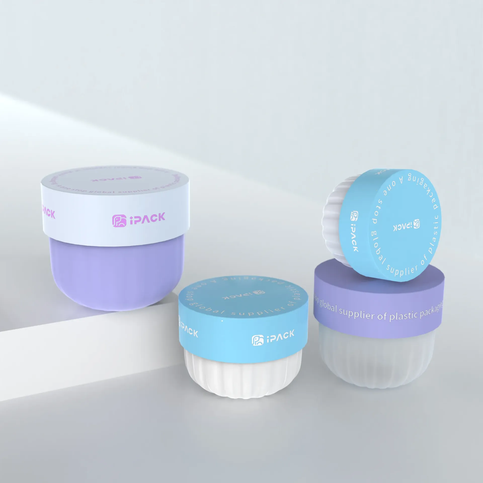 Custom Scrub Jar Body Scrub Containers Packaging Hair Gel Jar Hair Scrub Jar