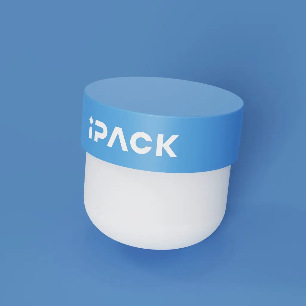 Frasco de plástico PP de 500 ml