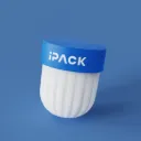 Tarro de exfoliante de pétalos de 400 g Ø85