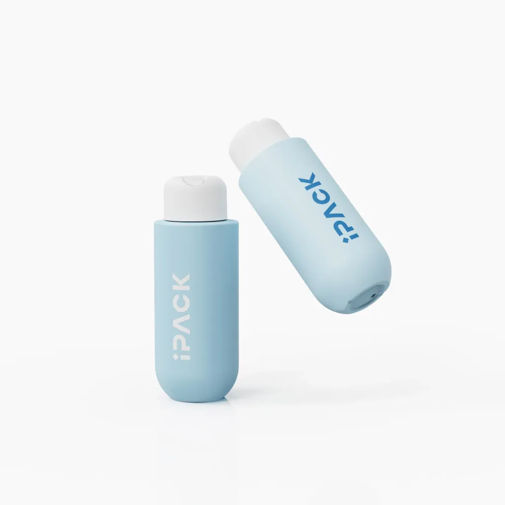 Botella de loción para champú de 350 ml de HDPE