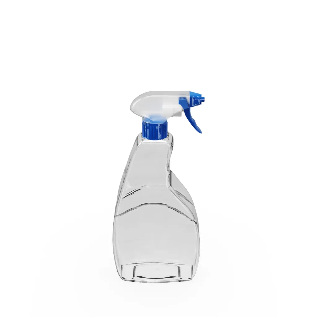 Botella de plástico PET de 750 ml con pulverizador de gatillo