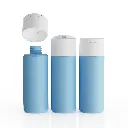 Botella de plástico de 150 ml de HDPE exprimible con tapa Qianqiu 100% a prueba de fugas