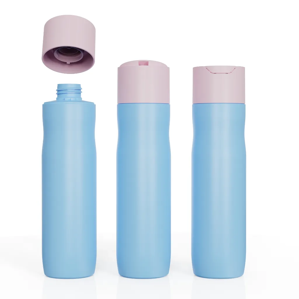 Botella de 250ML WL de HDPE exprimible con tapa de disco de plástico 100% a prueba de fugas