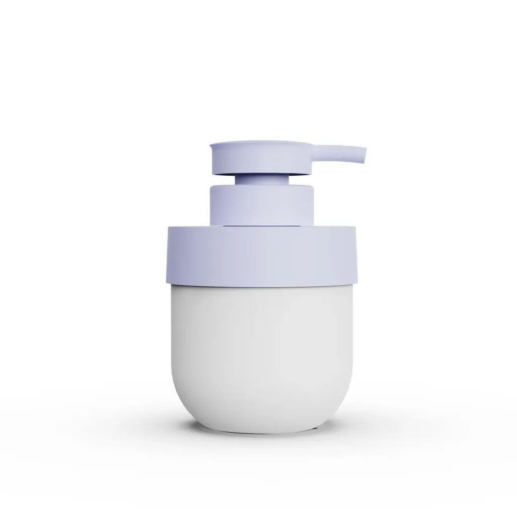 300ml PET plastic round bottle for personal care packaging